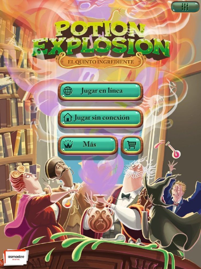 app del juego de mesa potion explosion